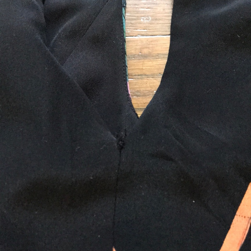 Anthropologie Maeve Cayman Silk Floral Maxi Dress - Picture 8 of 8